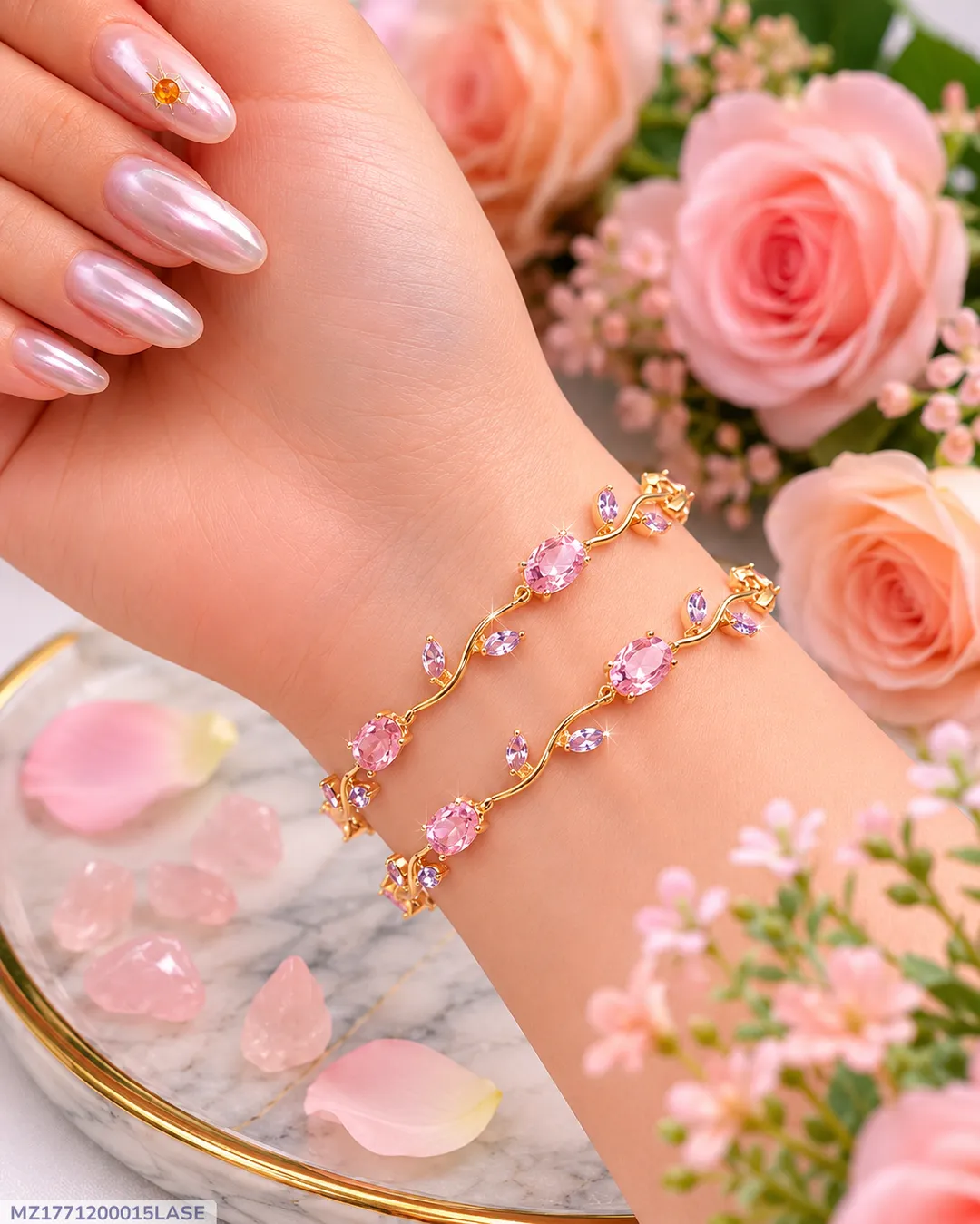 Multicolour Charm Bracelets – Set of 2 for Effortless Everyday Style