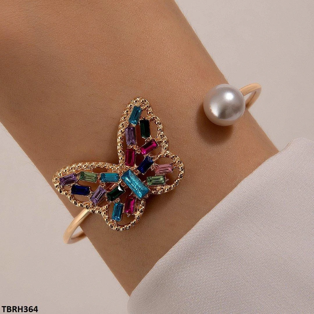 Butterfly Pearl Bracelet