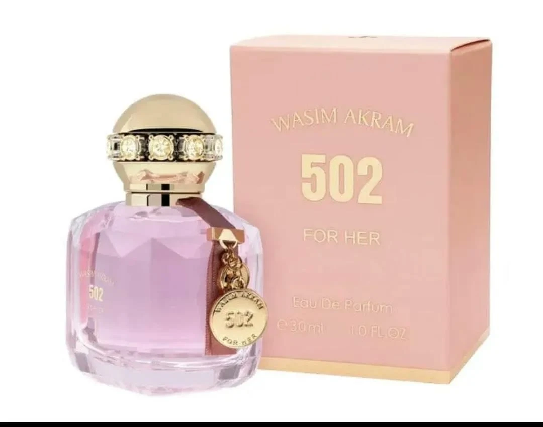 Alcohol-Free Floral Perfume for Women 100ml Pink Bottle