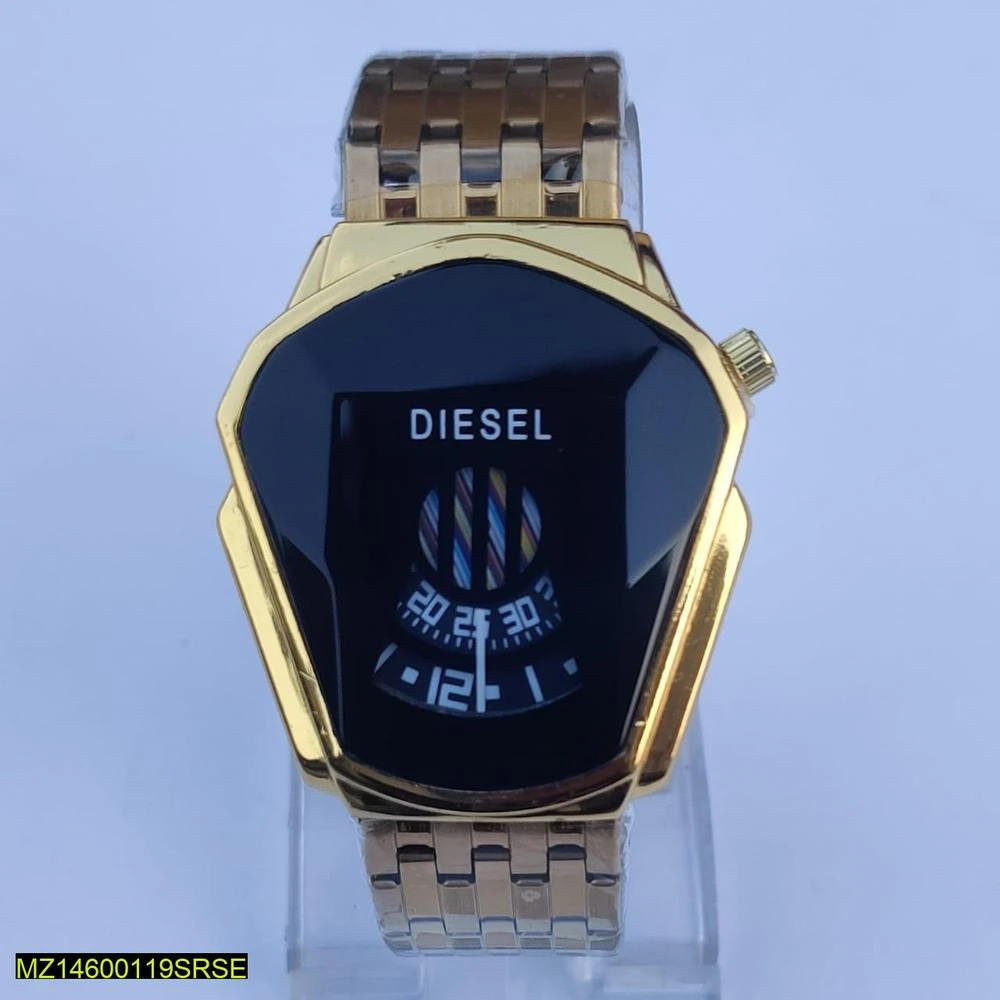 Men's Stainless Steel Wrist Watch - Classic and Sophisticated