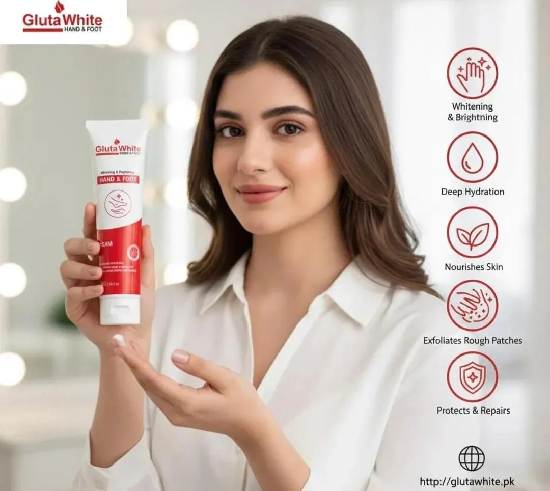 GlutaWhite Whitening Cream for Hands & Feet 100ml