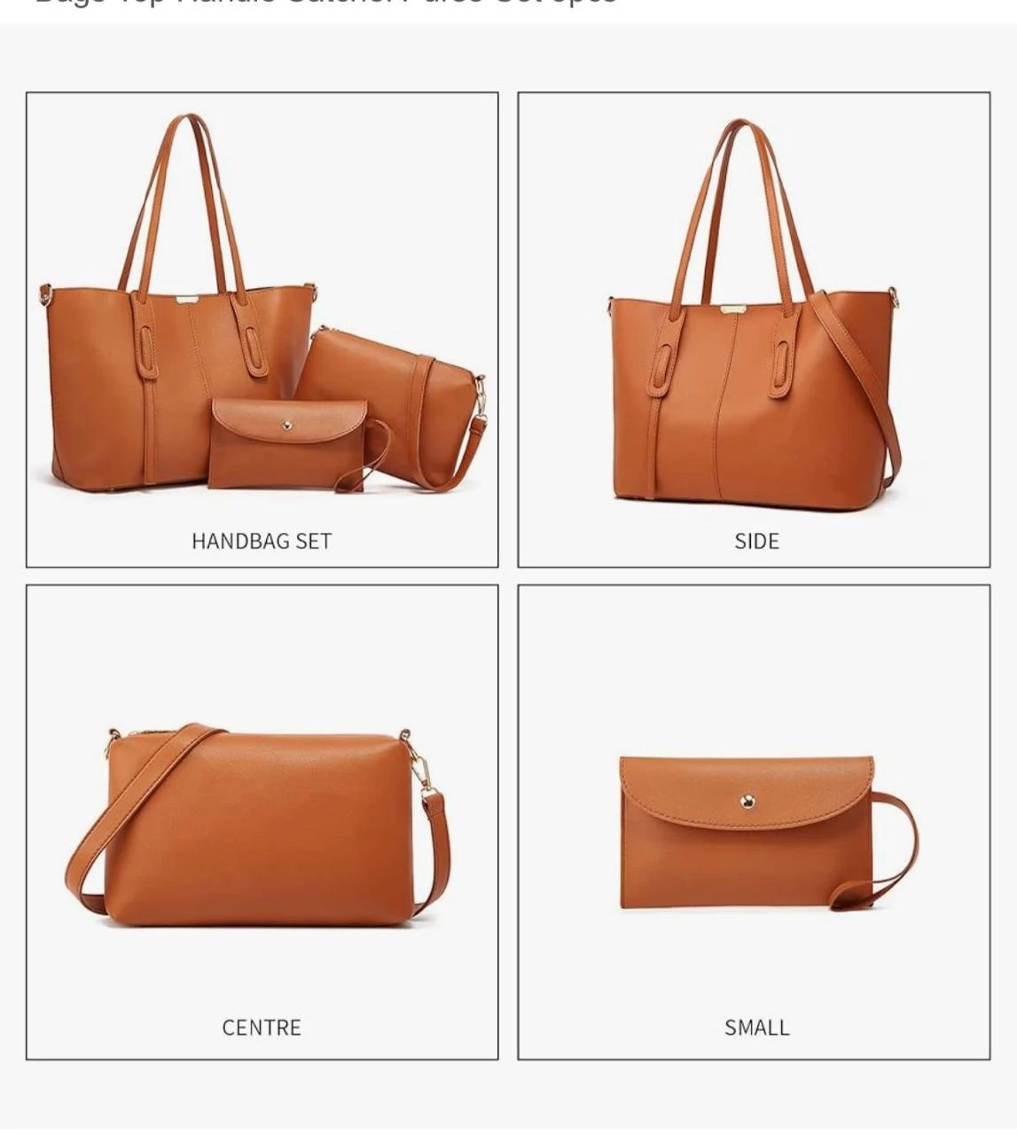 Cynthetic Liza Leather Handbag