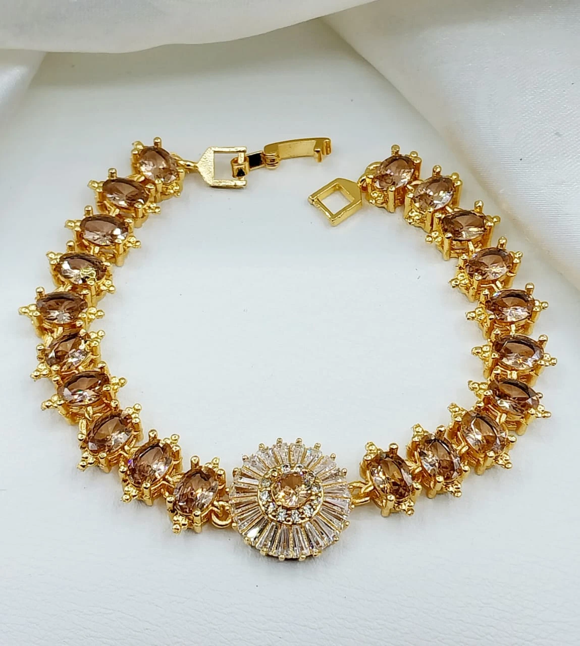 Gold Plated Stylish Bracelet