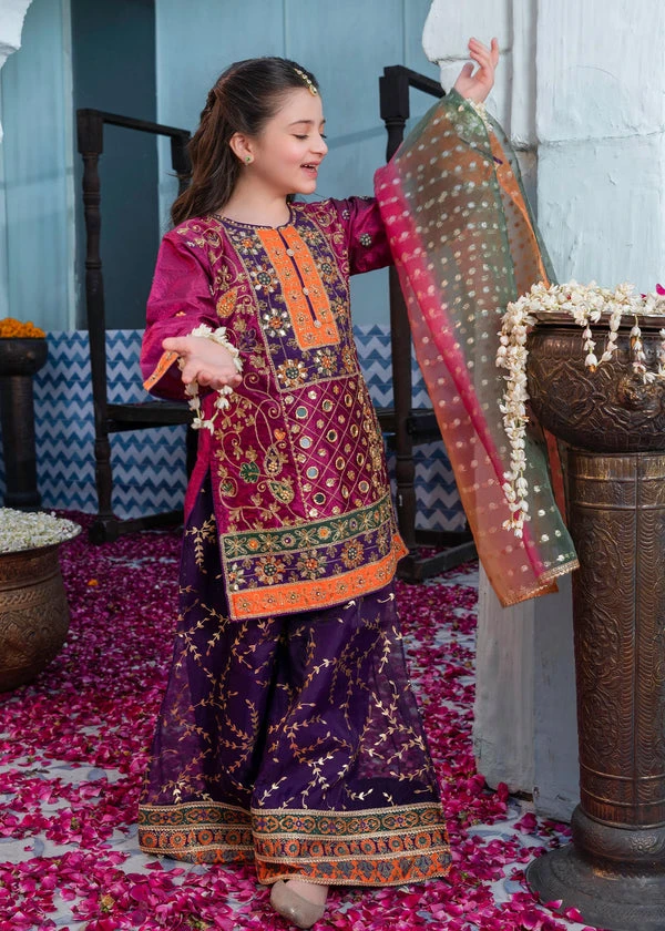 Malhaar - Arjumand Kids Sharara Set