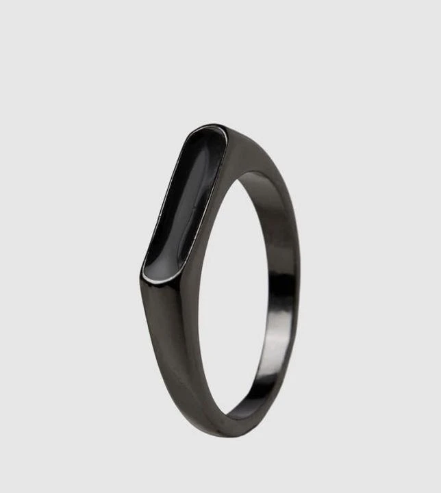Modern Stainless Men's Ring